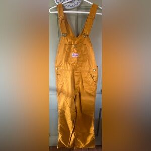 Vintage Liberty Mustard Yellow Bib Overalls